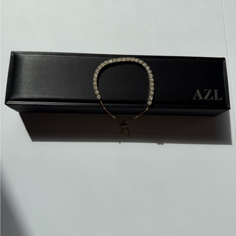 Gold Adjustable Bolo Bracelet